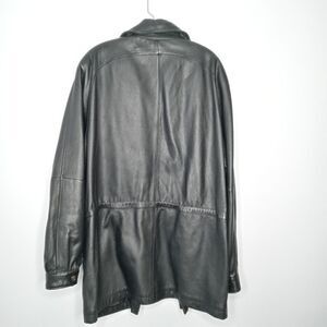 Luciano leather jacket size medium